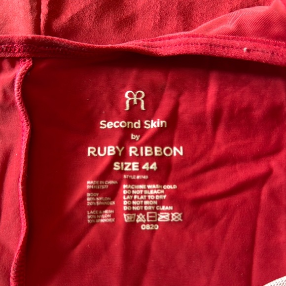 Ruby Ribbon Pink Lace Bra - Picture 2 of 4